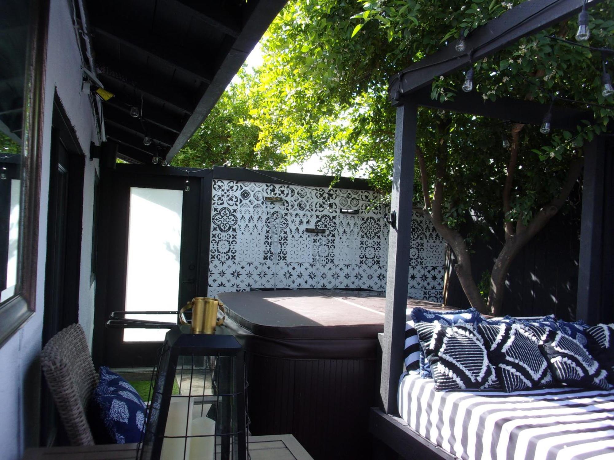 Updated Dwntwn 2Bd Twnhse W/Hot Tub& Private Patio Palm Springs Exterior photo