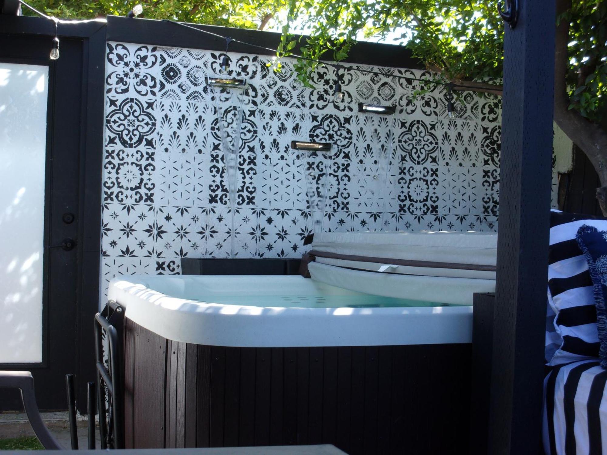 Updated Dwntwn 2Bd Twnhse W/Hot Tub& Private Patio Palm Springs Exterior photo